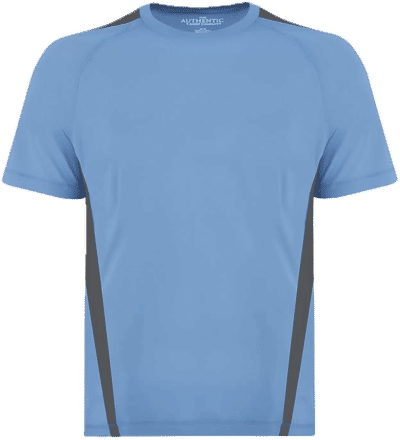 Am image of a Custom ATC Pro Team Home and Away Jersey in Carolina Blue/Coal Grey!