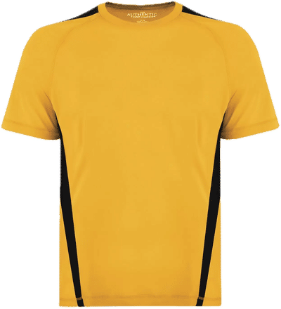 Am image of a Custom ATC Pro Team Home and Away Jersey in Gold/Black!