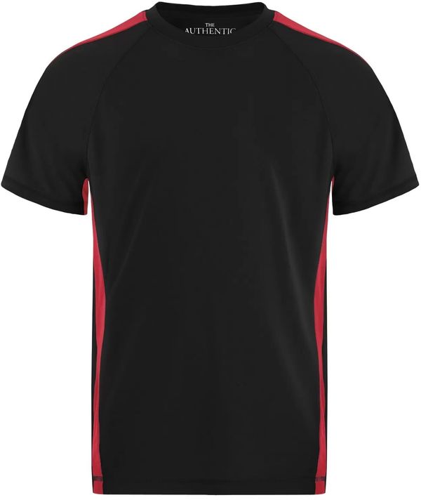 Am image of a Custom ATC Pro Team Home and Away Youth Jersey in Black/True Red!