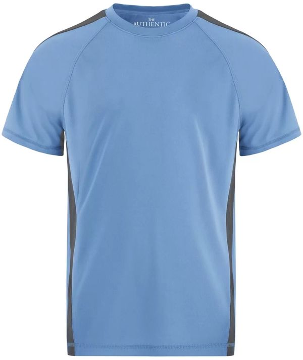 Am image of a Custom ATC Pro Team Home and Away Youth Jersey in Carolina Blue/Coal Grey!