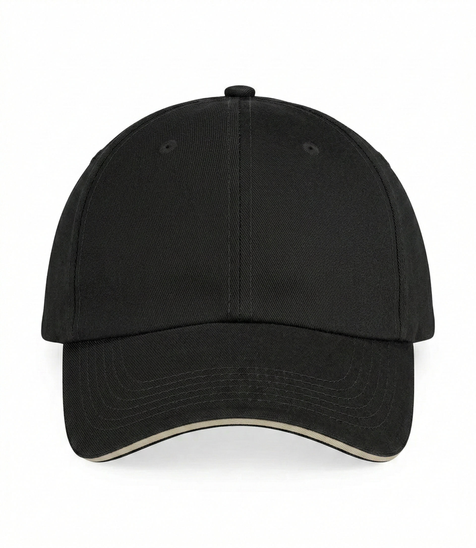 ATC Sandwich Bill Cap in Black/Khaki
