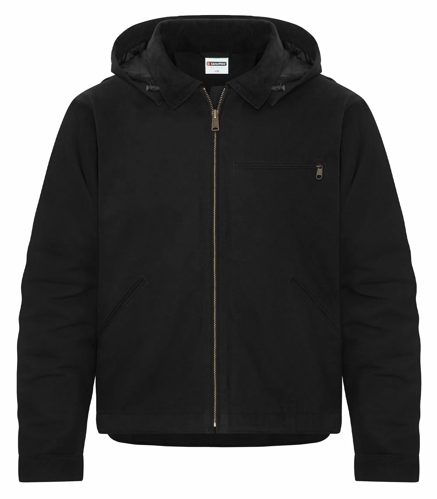 ATC Werk Fort Mac jacket with Detachable Hood in Black