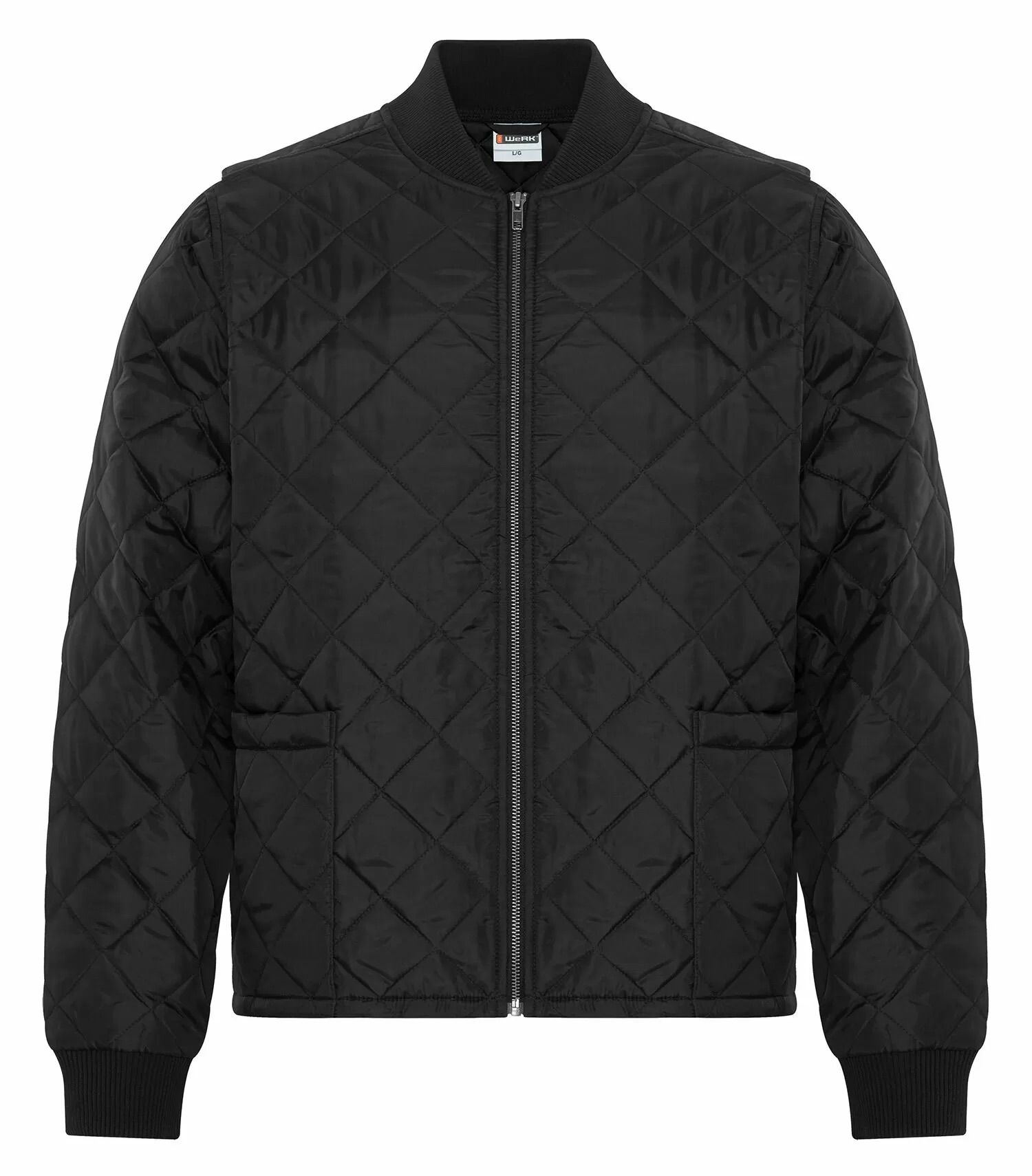 ATC Werk Quilted Freezer Jacket in Black