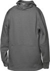An image of a Custom ATC Youth Ptech Fleece Hoodie in Charcoal Heather!