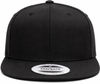 An image of a Custom ATC Yupoong YP Classics™ Premium Classic Snapback Cap in Black!