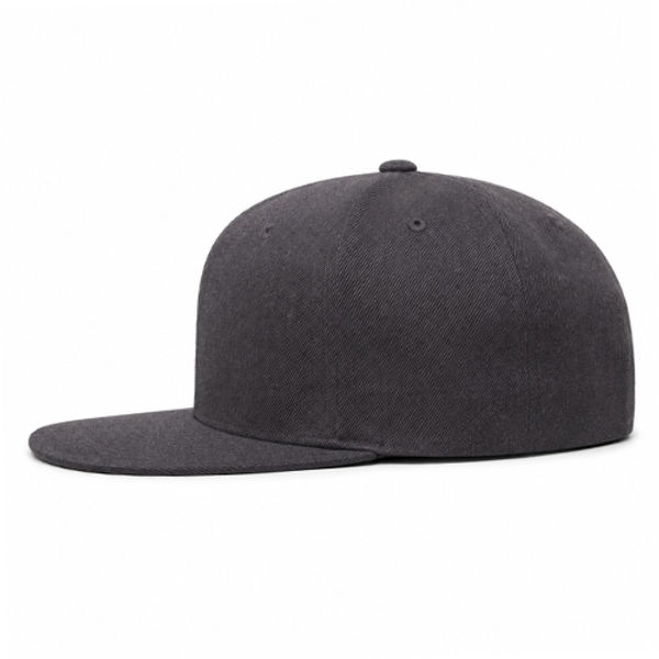 An image of a Custom ATC Yupoong YP Classics™ Premium Classic Snapback Cap in Dark Heather!