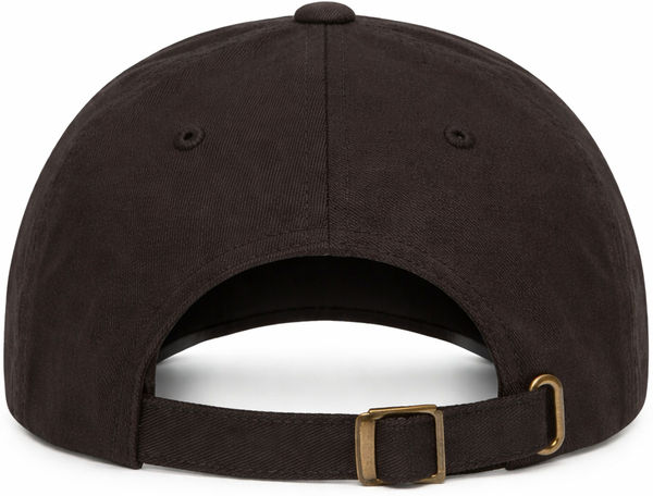 An image of a Custom ATC Yupoong YP Classics Cotton Twill Dad Cap in Black!