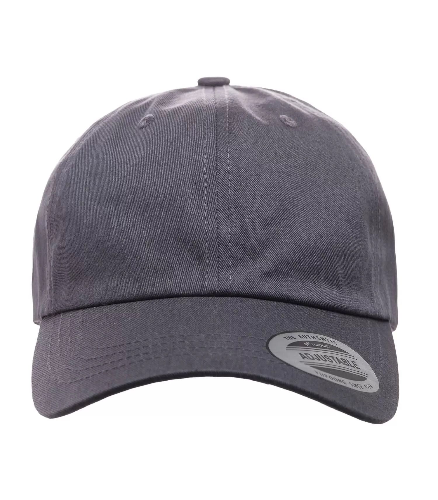 ATC Yupoong YP Classics Cotton Twill Dad Cap in Dark Grey