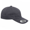 An image of a Custom ATC Yupoong YP Classics Cotton Twill Dad Cap in Dark Grey!