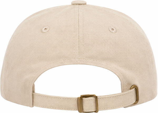 An image of a Custom ATC Yupoong YP Classics Cotton Twill Dad Cap in Khaki!