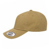 An image of a Custom ATC Yupoong YP Classics Cotton Twill Dad Cap in Khaki!