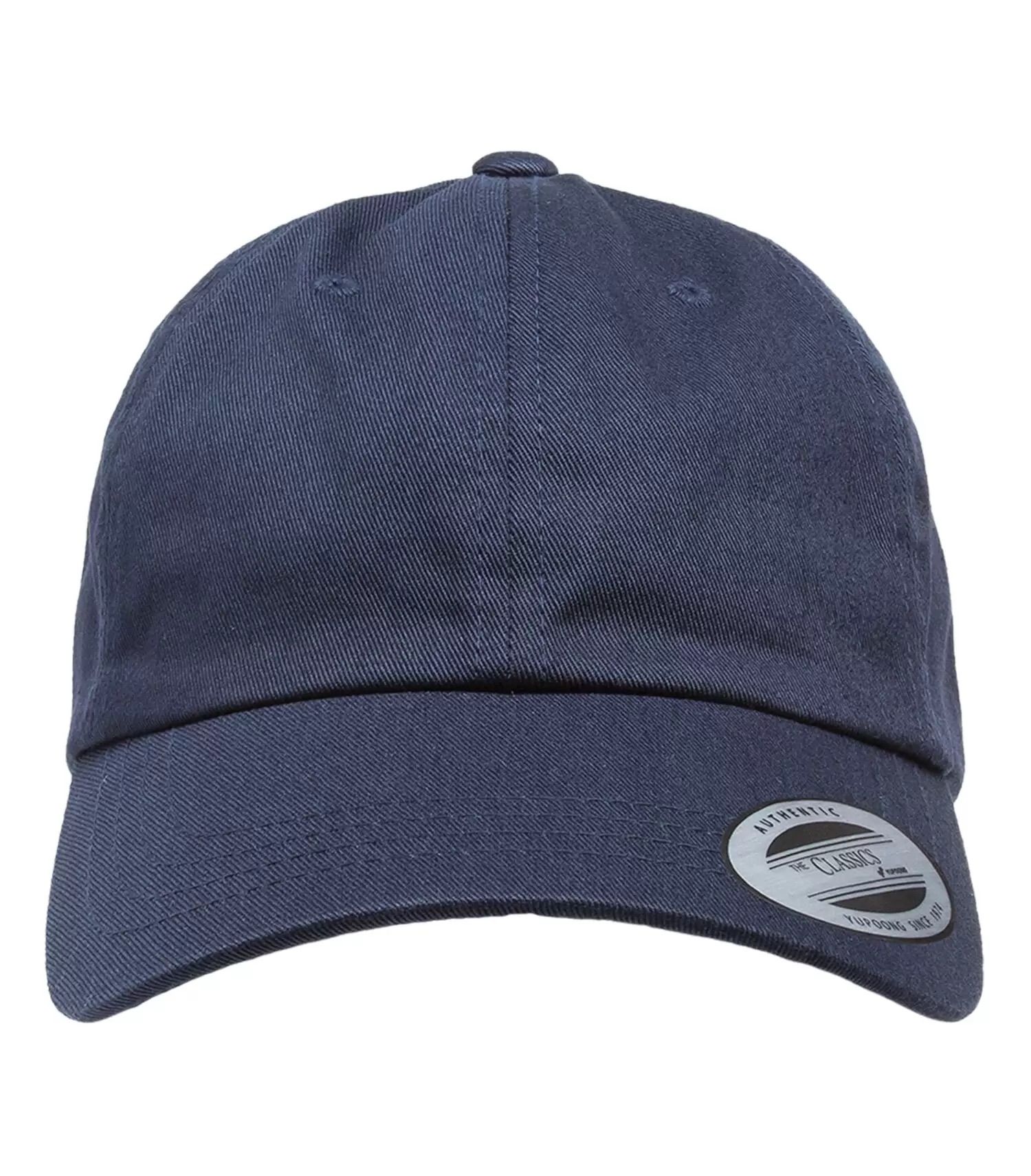 ATC Yupoong YP Classics Cotton Twill Dad Cap in Navy