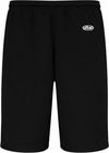 An image of a Custom Athletic Knit Basketball Shorts No Pockets in Black!