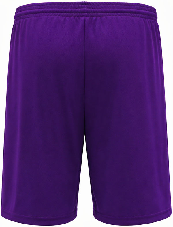An image of a Custom Athletic Knit Basketball Shorts No Pockets in Purple!