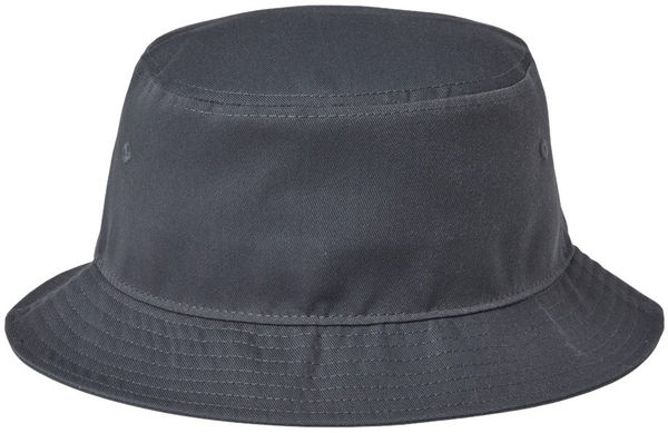 An image of a Custom Atlantis Headwear Geo Sustainable Bucket Hat in Dark Grey!