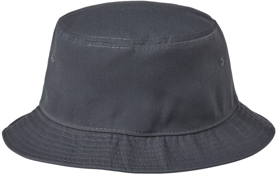 Atlantis Headwear Geo Sustainable Bucket Hat in Dark Grey
