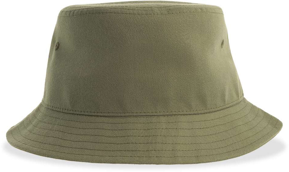 Atlantis Headwear Geo Sustainable Bucket Hat in Olive