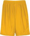 An image of a Custom Augusta 7 Inch Modified Mesh Shorts in Gold!