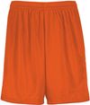 An image of a Custom Augusta 7 Inch Modified Mesh Shorts in Orange!