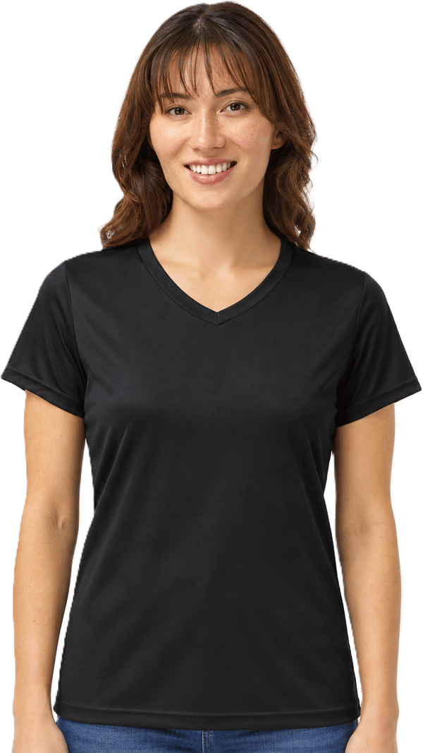 An image of a Custom Augusta Ladies Nexgen Wicking Tee!