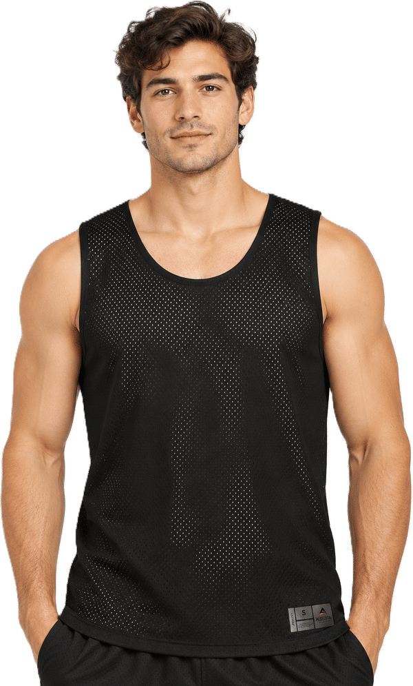 An image of a Custom Augusta Mesh Reversible Pinnie!