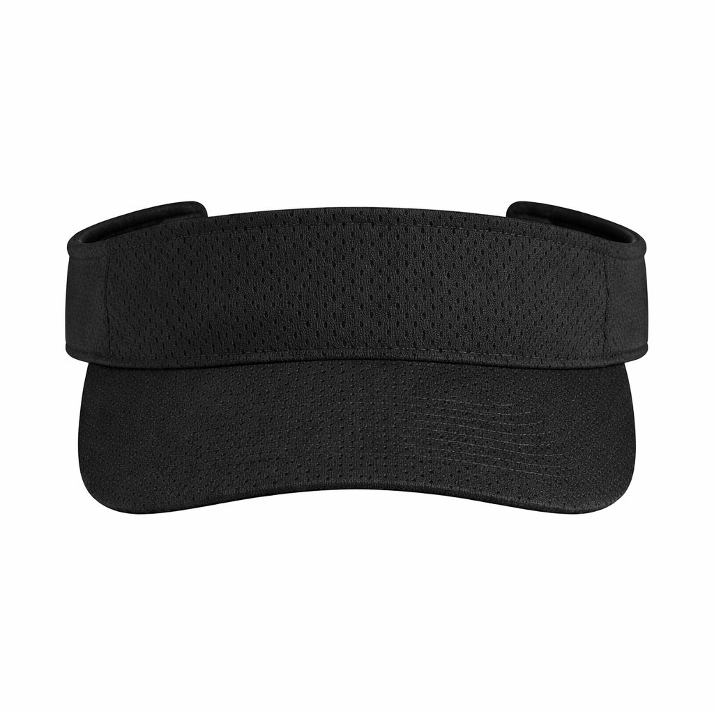 Augusta Sportswear Athletic Mesh Visor in Black