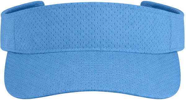 An image of a Custom Augusta Sportswear Athletic Mesh Visor in Columbia Blue!