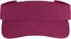 An image of a Custom Augusta Sportswear Athletic Mesh Visor in Maroon!