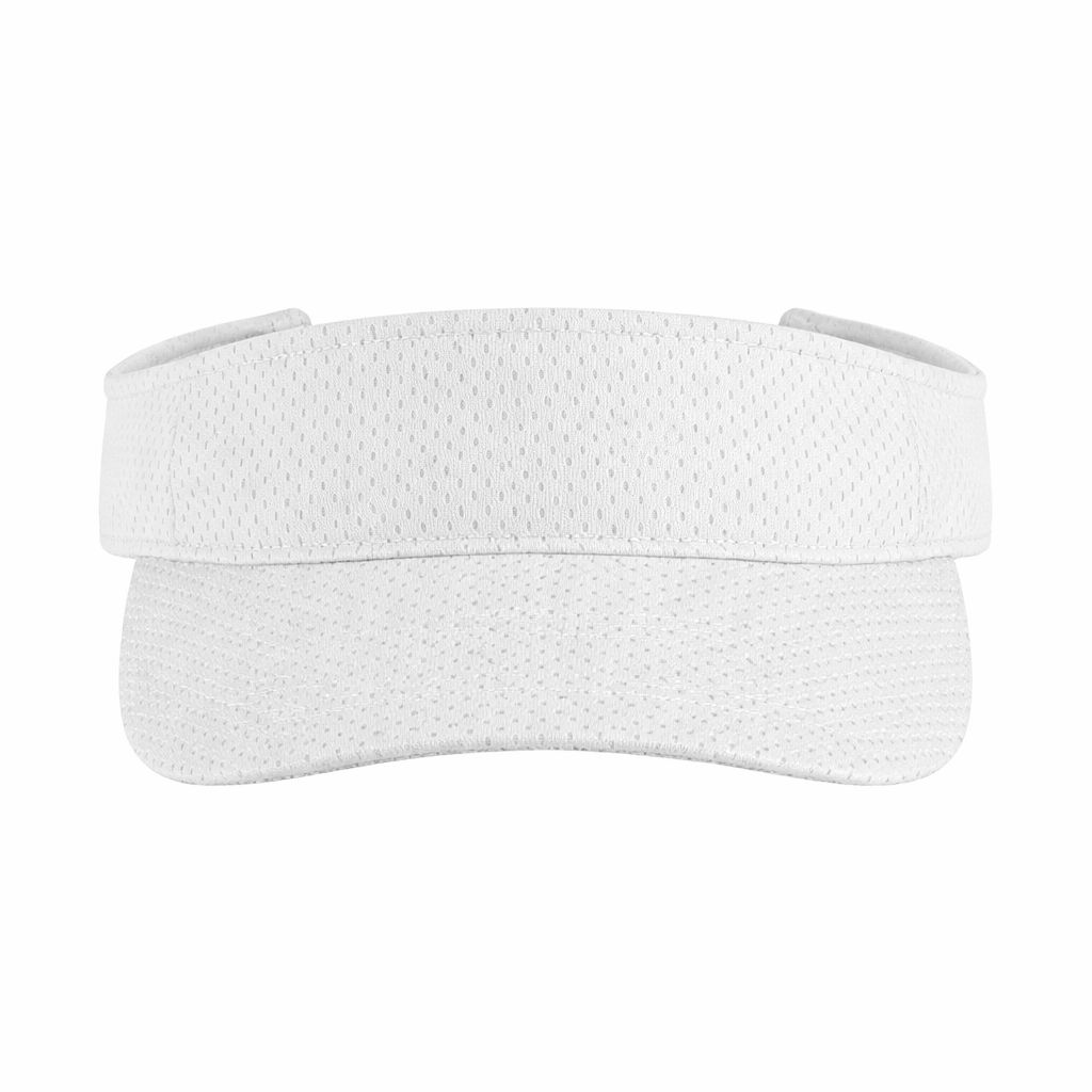 Augusta Sportswear Athletic Mesh Visor in White