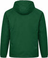 An image of a Custom Augusta Sportswear Hooded Coach Jacket in Dark Green!