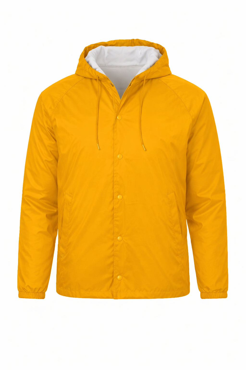 Augusta Sportswear Hooded Coach Jacket in Gold