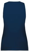 Am image of a Custom Augusta Sportswear Ladies Match Up Basketball Jersey in Navy/White!