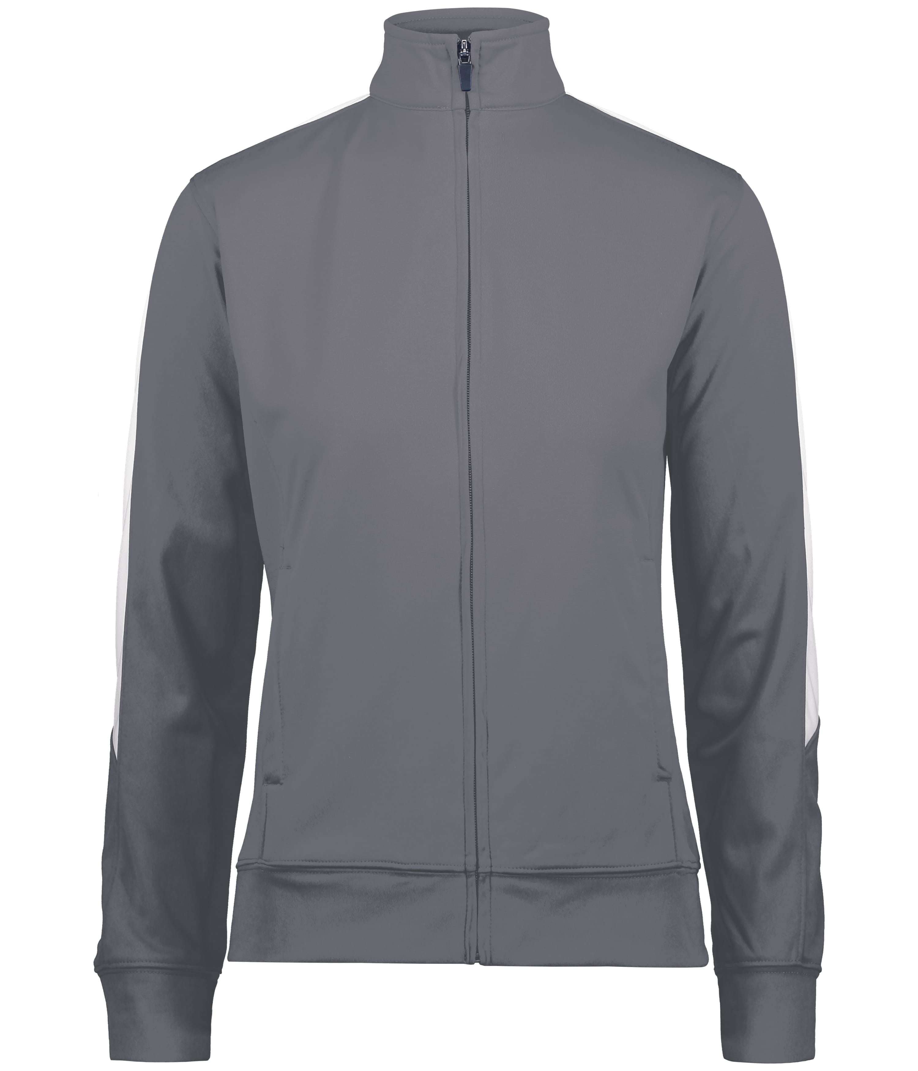 Augusta Sportswear Ladies Medalist Jacket in Graphite/White