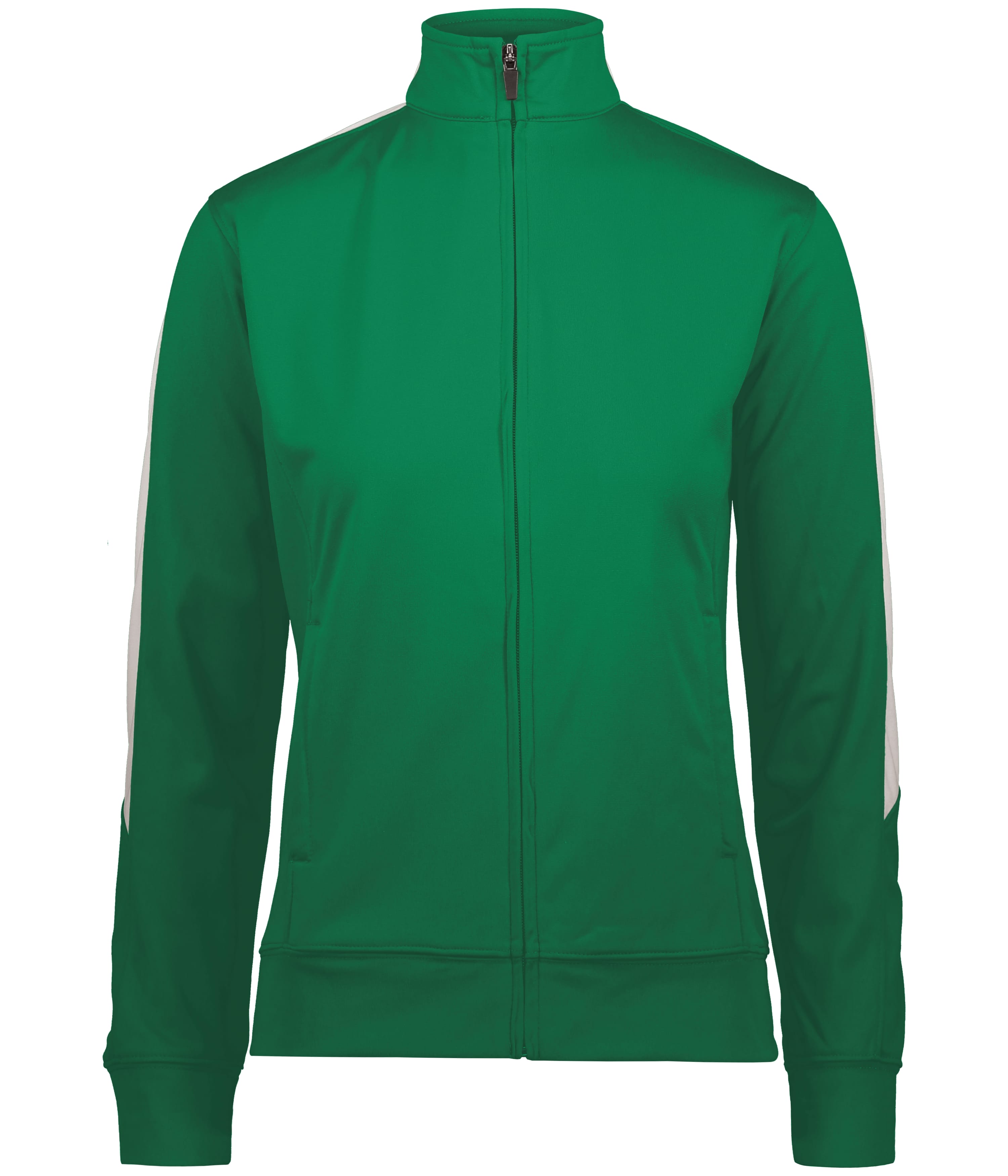Augusta Sportswear Ladies Medalist Jacket in Kelly/White