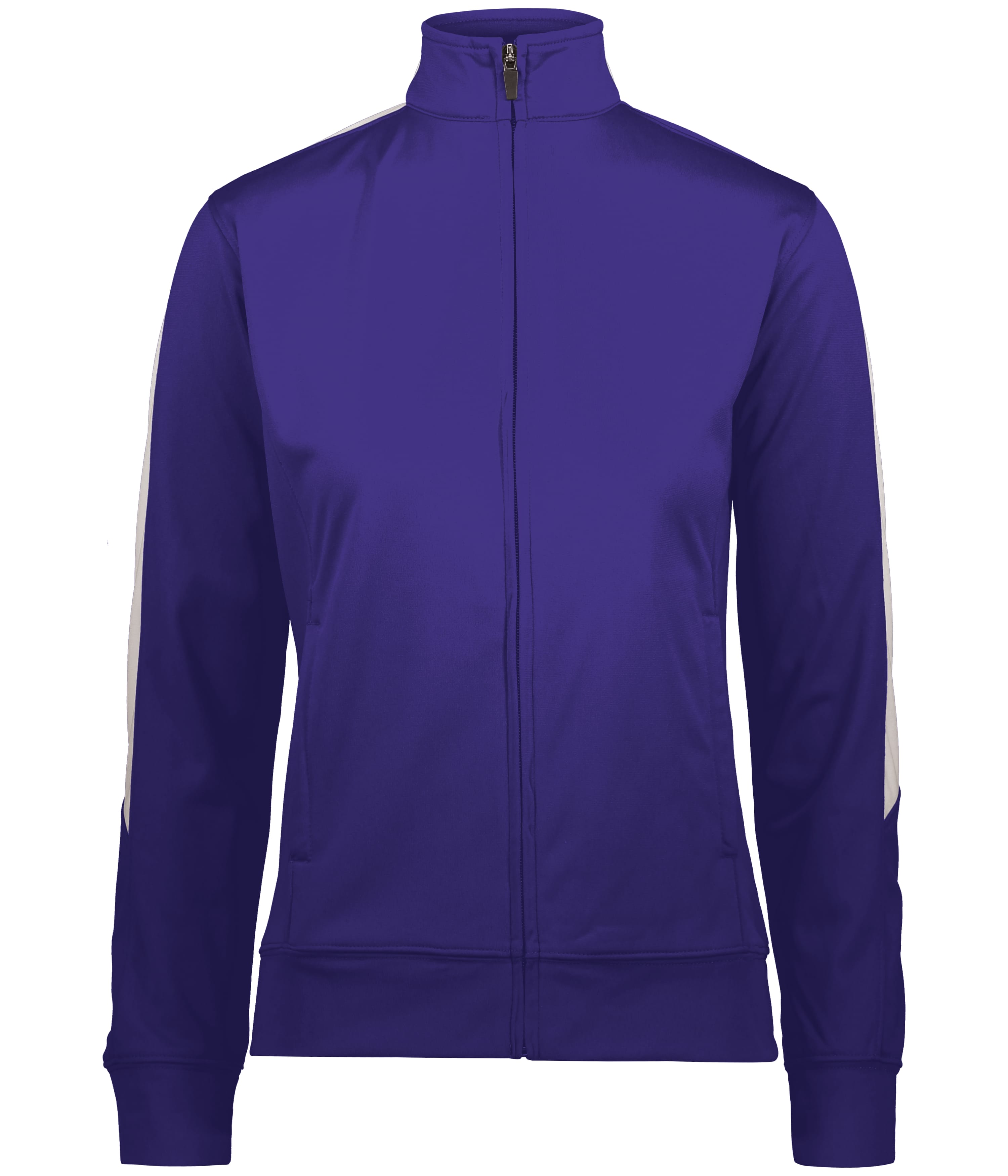 Augusta Sportswear Ladies Medalist Jacket in Purple/White