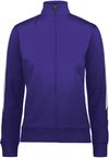 An image of a Custom Augusta Sportswear Ladies Medalist Jacket in Purple/White!