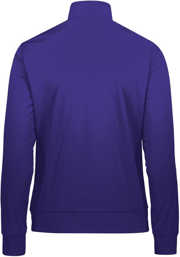 An image of a Custom Augusta Sportswear Ladies Medalist Jacket in Purple/White!