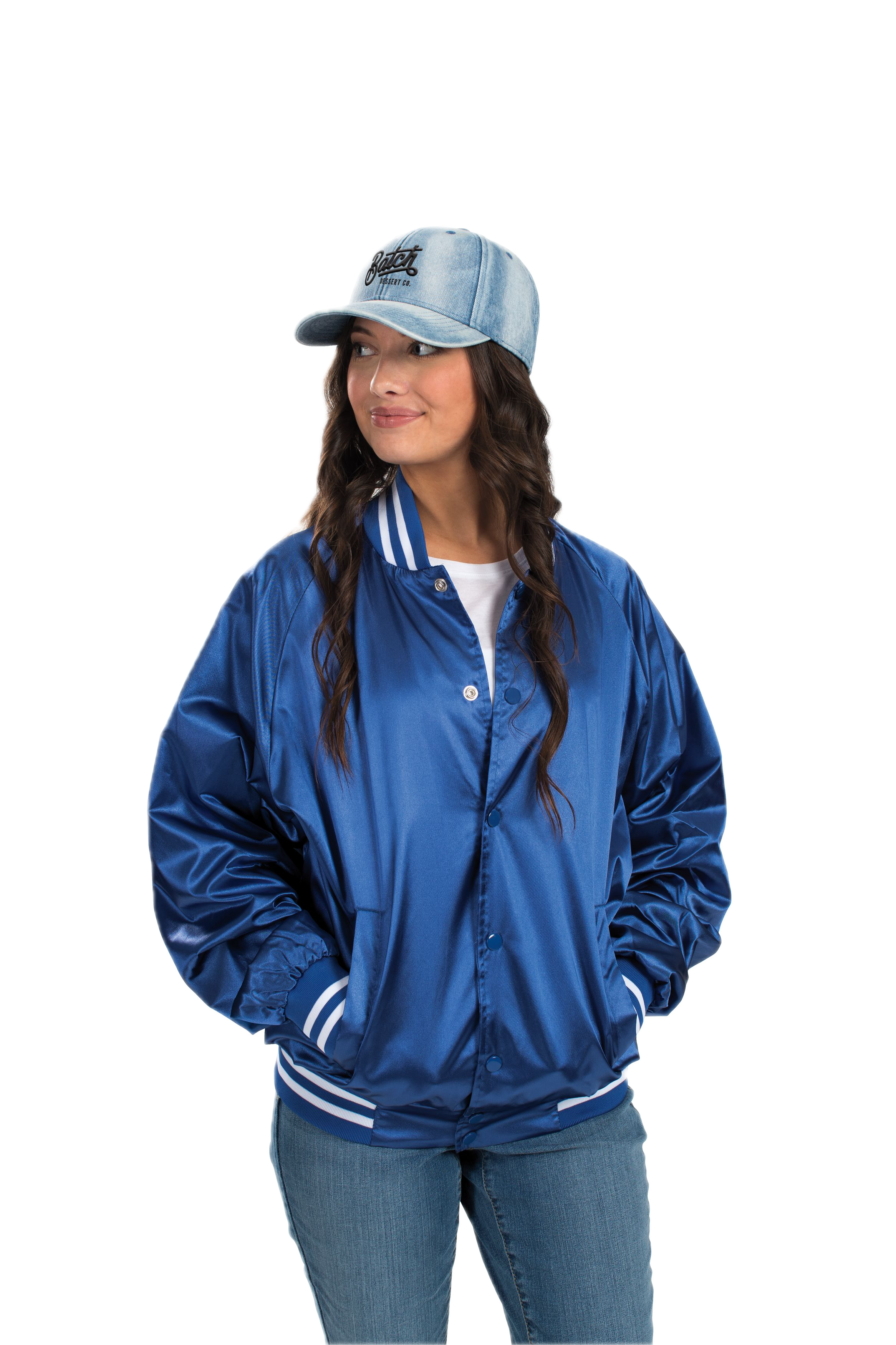 Augusta Sportswear Satin Baseball Jacket