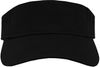 An image of a Custom Augusta Sportwear Sport Twill Visor in Black!