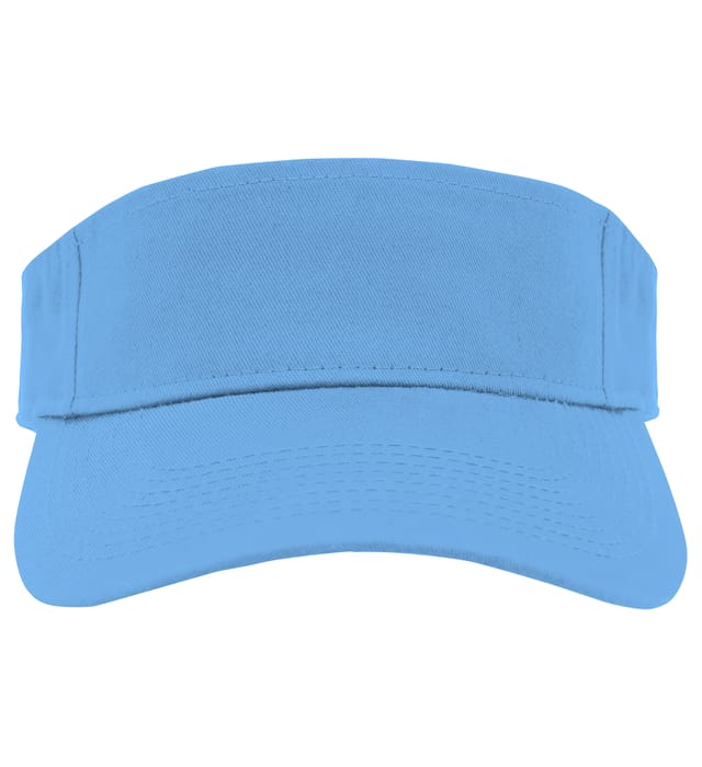 Augusta Sportwear Sport Twill Visor in Columbia Blue