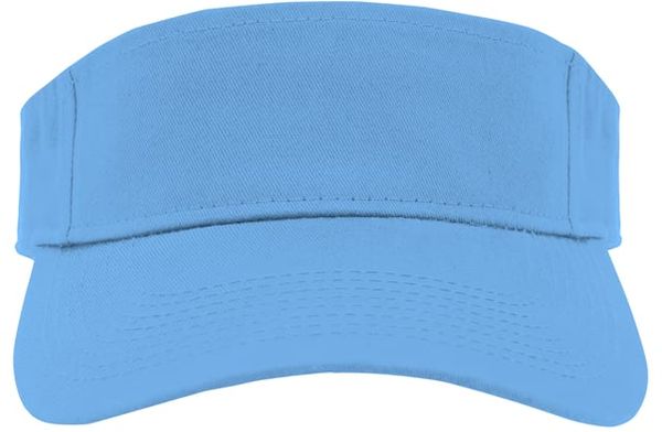 An image of a Custom Augusta Sportwear Sport Twill Visor in Columbia Blue!
