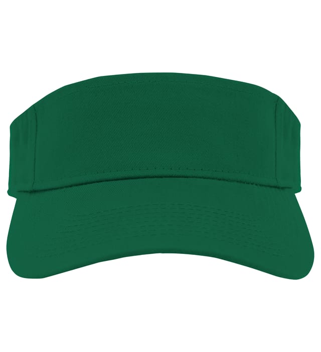 Augusta Sportwear Sport Twill Visor in Dark Green