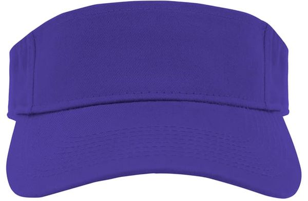 An image of a Custom Augusta Sportwear Sport Twill Visor in Purple!