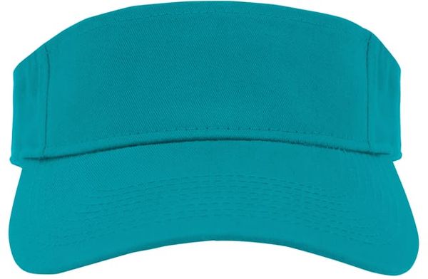 An image of a Custom Augusta Sportwear Sport Twill Visor in Teal!