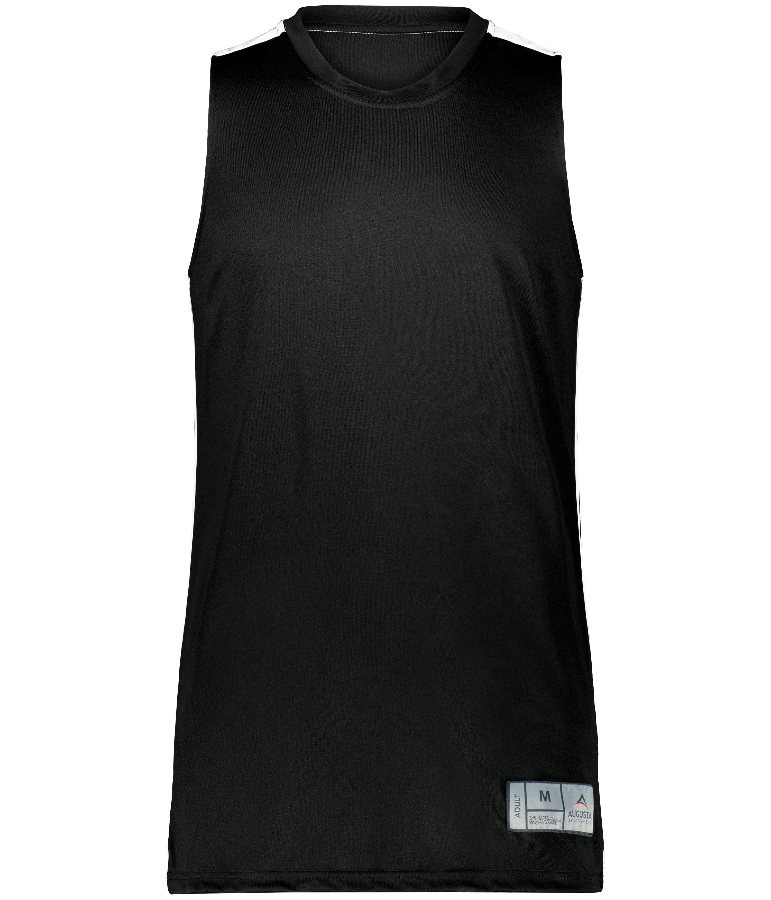 Augusta Swish Reversible Basketball Jersey in Black/White