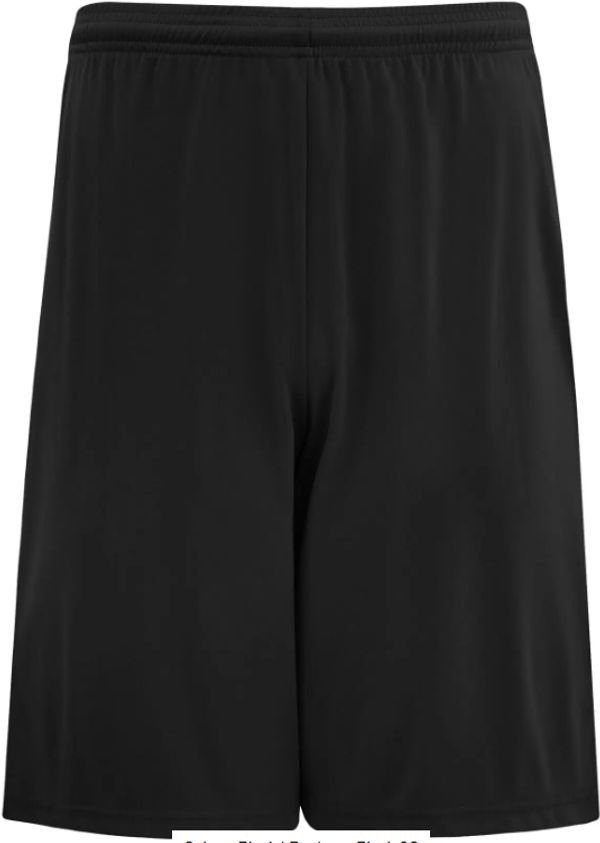 An image of a Custom Authentic Pro Team Shorts in Black!