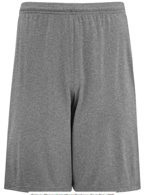 Authentic Pro Team Shorts in Charcoal Heather