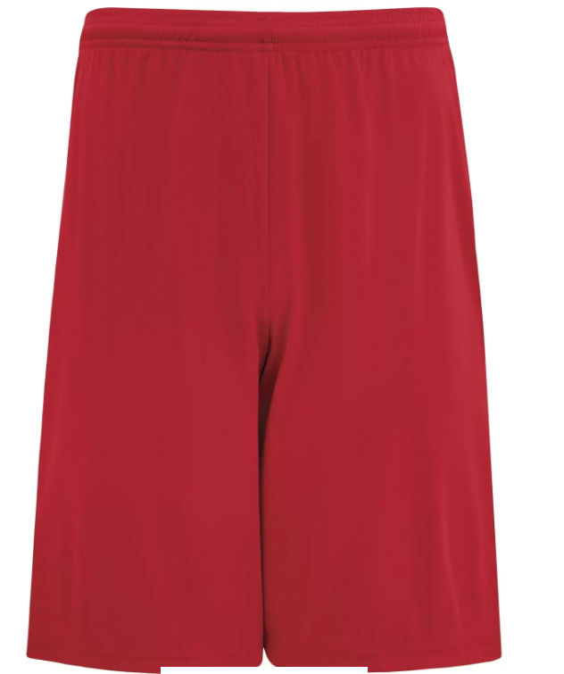 Authentic Pro Team Shorts in Red