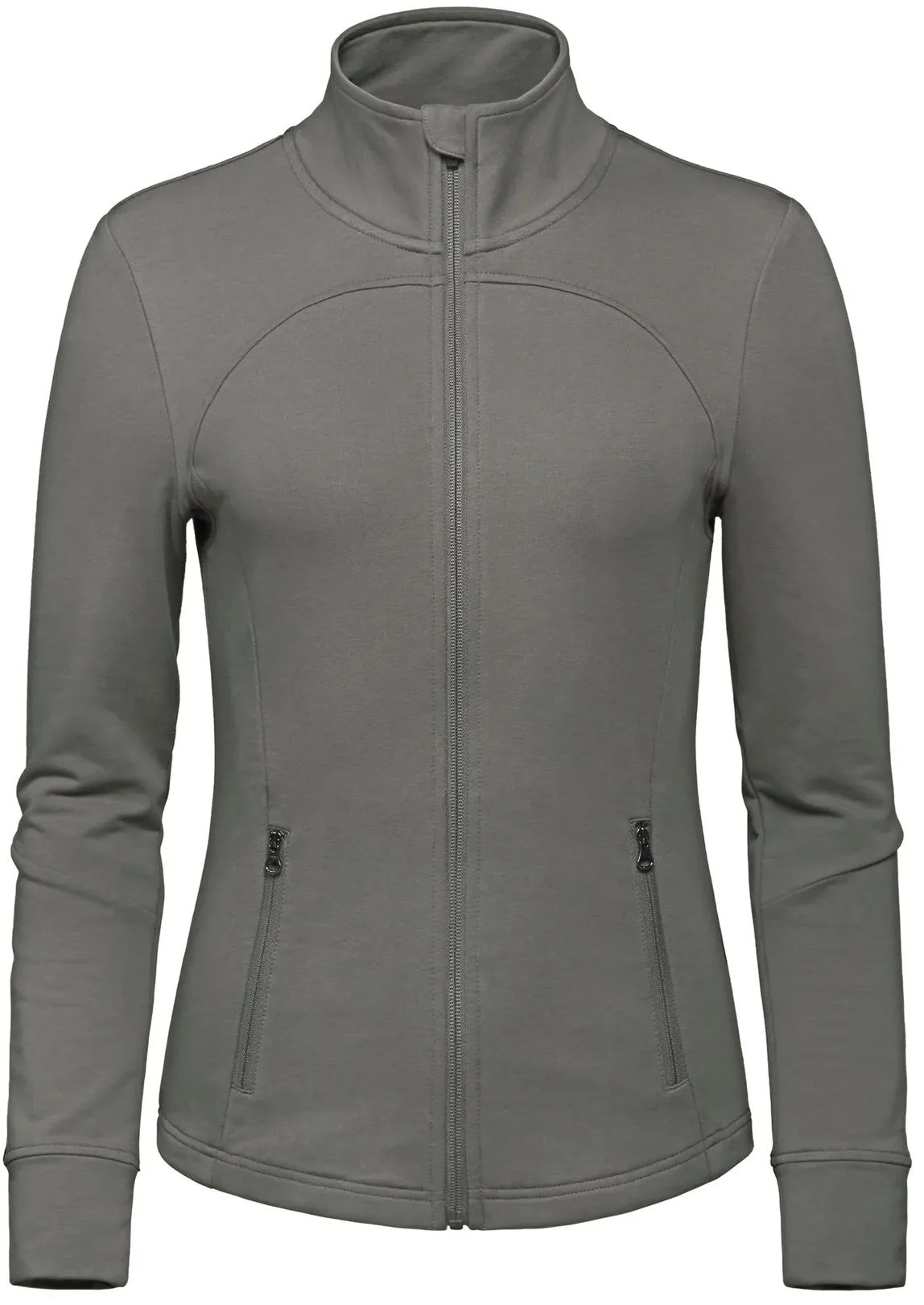 Aventurer Ladies French Terry Performance Full Zip Sweatshirt in Sage Green