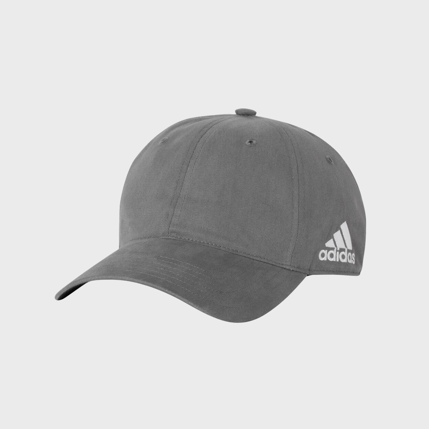 An image of a custom adidas hat you can print your logo or design on!